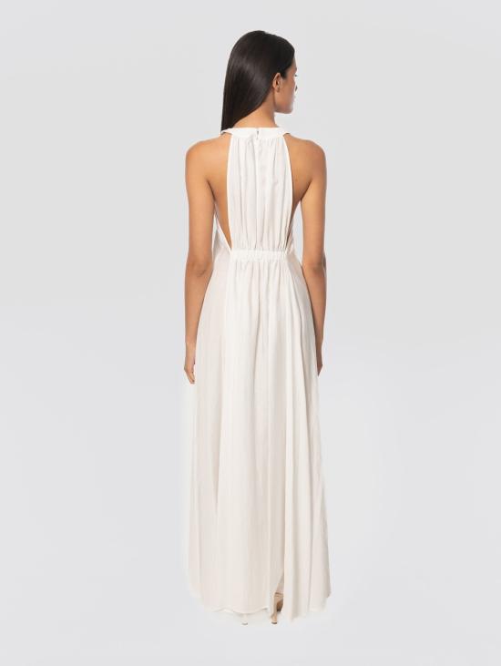 26SS 에르마노 피렌제 롱 원피스 Pizzo Bianco의 Abito Lungo con Dettaglio - ERMANNO FIRENZE
