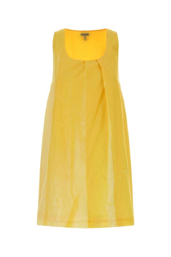 26SS 로에베 미디 원피스 S540Y09XVT YELLOW Yellow
