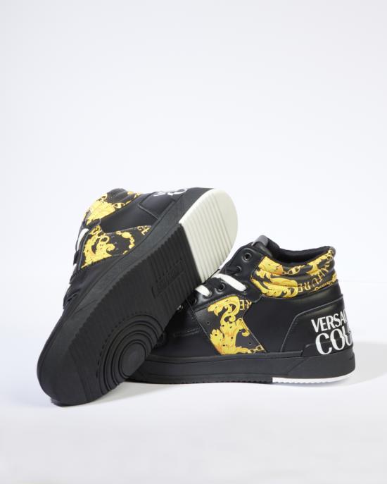  베르사체 스니커즈 77YA3SJ7 ZP305 G89 NERO ORO - VERSACE