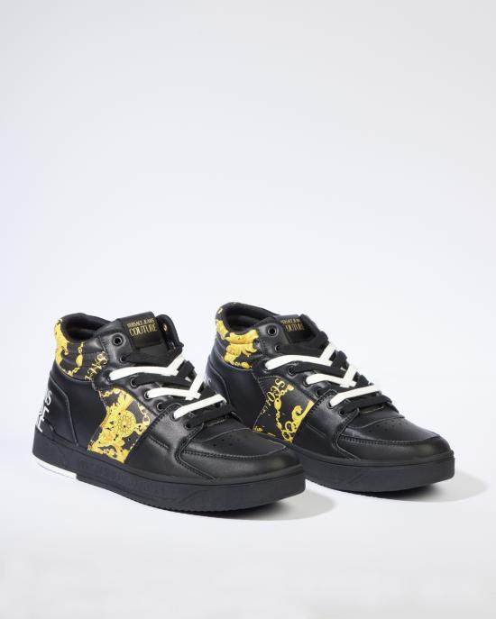 베르사체 스니커즈 77YA3SJ7 ZP305 G89 NERO ORO - VERSACE