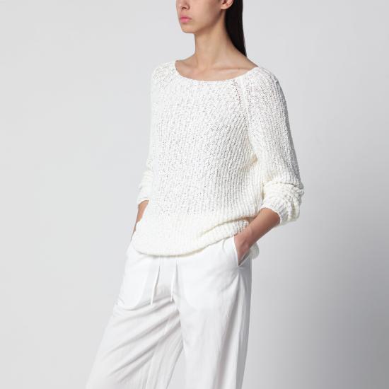 26SS 던스트 긴팔 티셔츠 UDSW6B225CO White
