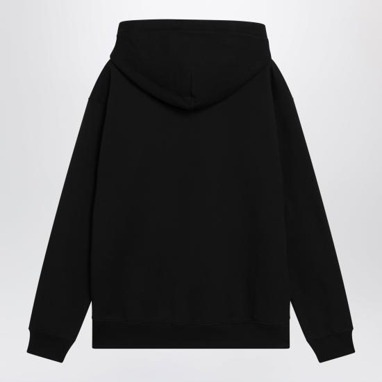 26SS 구찌 프린트 디테일 코튼 저지 스웨트셔츠 855976XJHNH Black - GUCCI