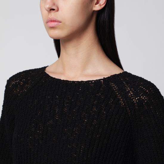 26SS 던스트 긴팔 티셔츠 UDSW6B225CO Black - DUNST