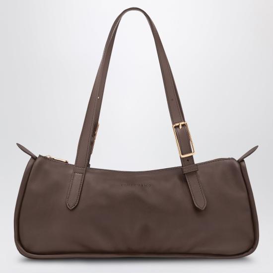 26SS 롱샴 롱 숄더백 10369HJI Brown
