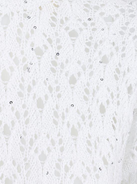 26SS 일레븐티 스웨터 M81MAGK24 MAG0K036 01 White - ELEVENTY