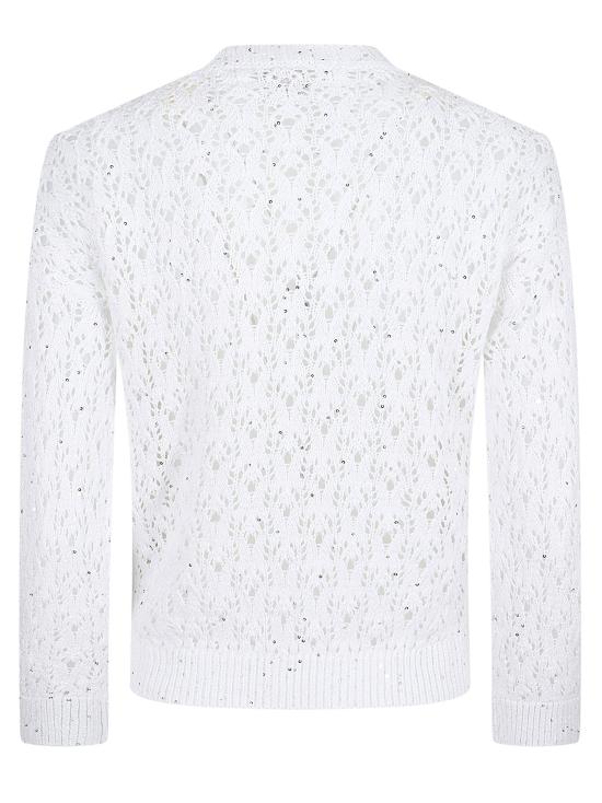 26SS 일레븐티 스웨터 M81MAGK24 MAG0K036 01 White - ELEVENTY