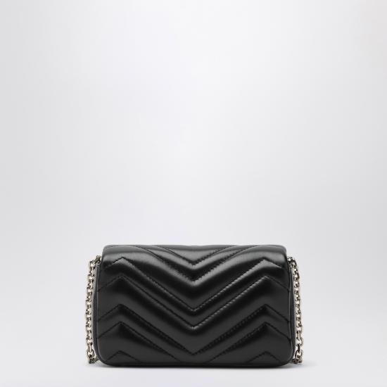 26SS 구찌 GG 마몽 미니 숄더백 841290AAFAX Black - GUCCI