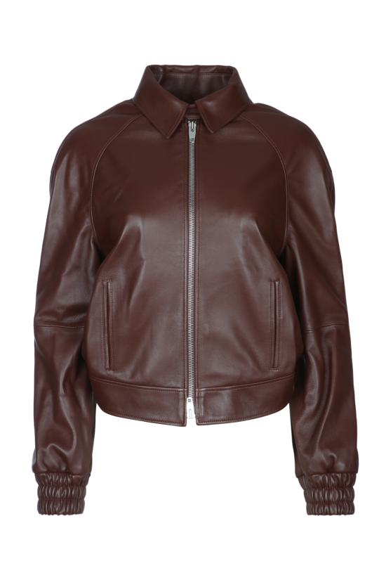 26SS 셀린느 램스킨 재킷 RV0Y6282D 18MH MAHOGANY