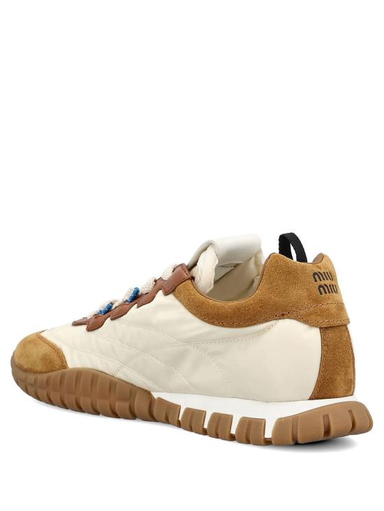 26FW 미우미우 스니커즈 5E417EF005 LYW F05KS AVORIO CARAMEL - MIU MIU