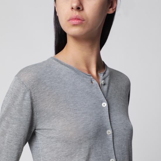 26SS 던스트 긴팔 티셔츠 UDSW6B222CO Grey - DUNST