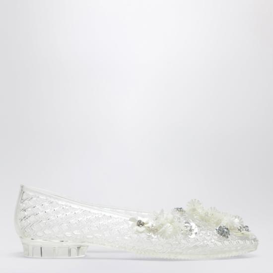 26SS 헤븐리젤리 플랫 슈즈 HJ26SSALST01 White