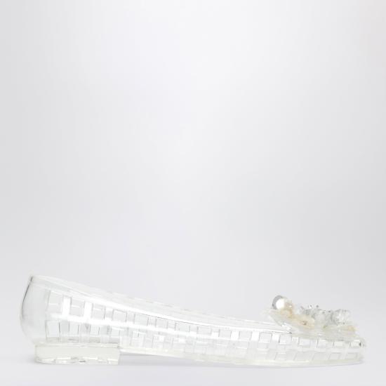 26SS 헤븐리젤리 플랫 슈즈 HJ26SSCLST13 White