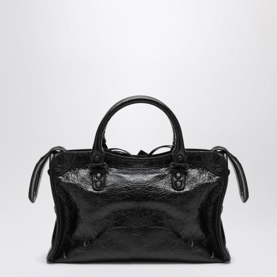 26SS 발렌시아가 토트백 8657622ACFH Black - BALENCIAGA