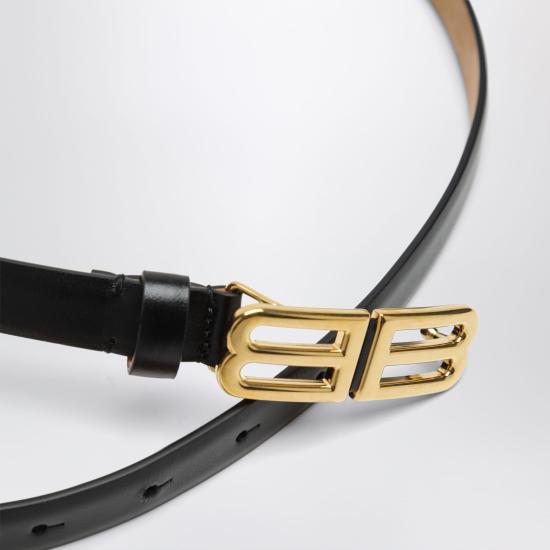 26SS 발렌시아가 레귤러 벨트 8687612ACKI Black - BALENCIAGA