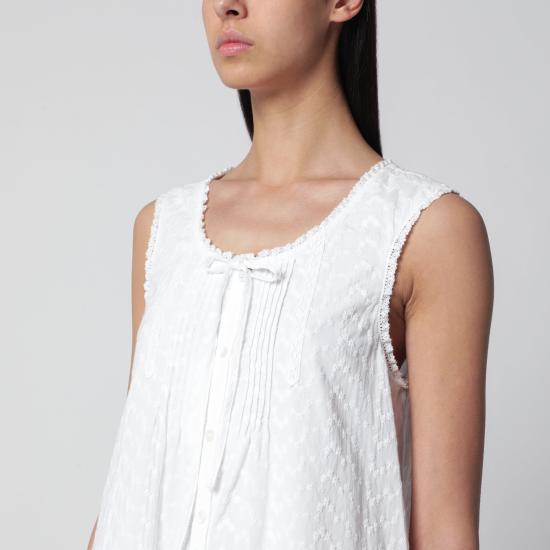 26SS 던스트 롱 원피스 UDDR6B225CO White - DUNST