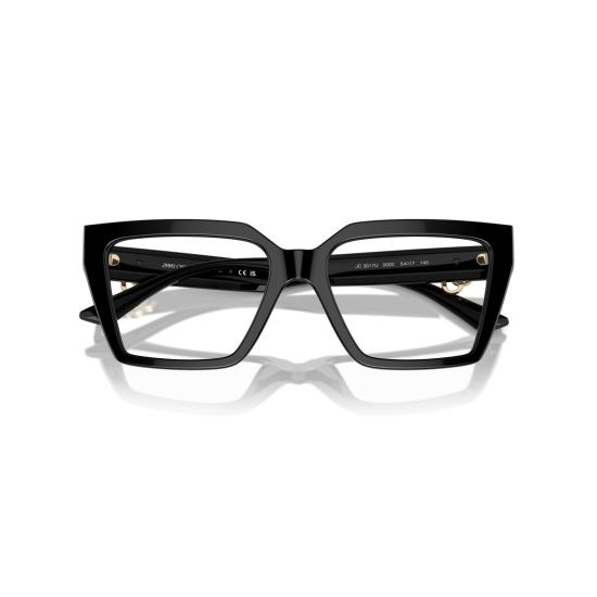 26SS 지미추 안경 0Jc3017u 오버사이즈 사각 프레임 안경 - JIMMY CHOO