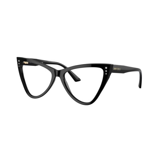 26SS 지미추 안경 0Jc3004b 유광 블랙 캣아이 안경 - JIMMY CHOO