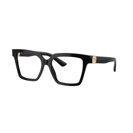 26SS 돌체앤가바나 안경 0Dg3395 오버사이즈 블랙 아세테이트 - DOLCE & GABBANA