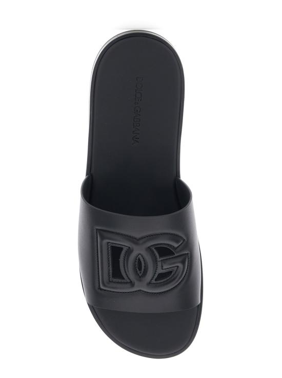 26FW 돌체앤가바나 뮬/슬리퍼 A80397A036380999 Black - DOLCE & GABBANA