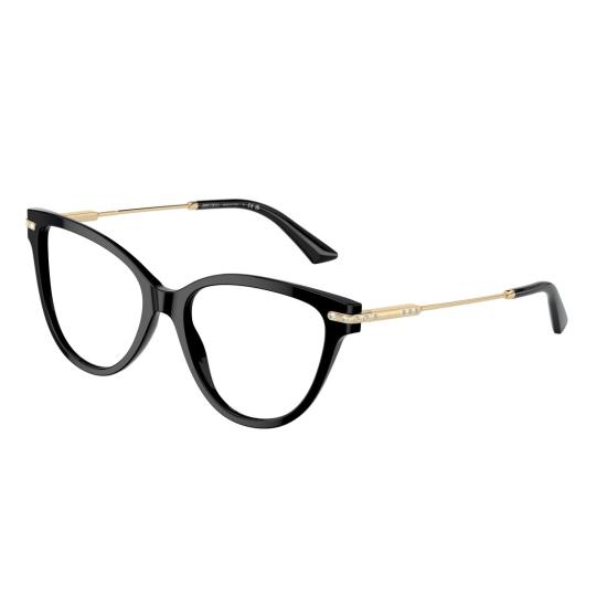 26SS 지미추 안경 0Jc3001b 유광 블랙 캣아이 안경 - JIMMY CHOO