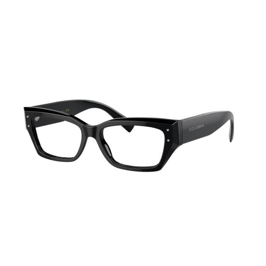 26SS 돌체앤가바나 안경 0Dg3387 볼드 직사각형 - DOLCE & GABBANA