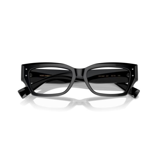 26SS 돌체앤가바나 안경 0Dg3387 볼드 직사각형 - DOLCE & GABBANA