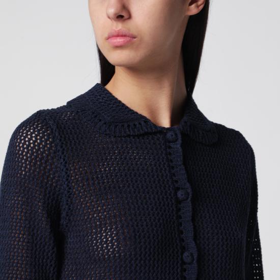 26SS 던스트 긴팔 티셔츠 UDSW6B221LI Blue - DUNST