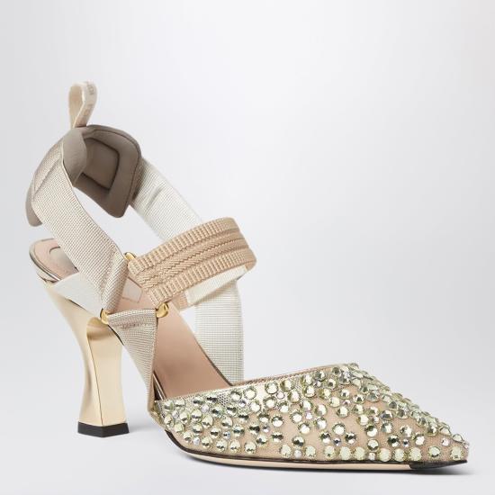 26SS 펜디 힐/펌프스 8J8951AY1D Beige - FENDI