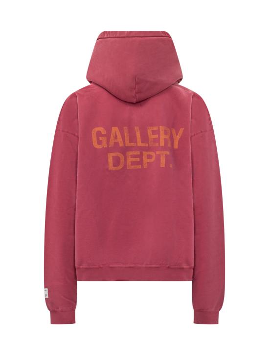 26SS 갤러리 디파트먼트 후드 티셔츠 OUT024 WINE - GALLERY DEPT