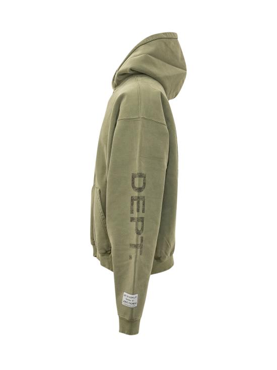 26SS 갤러리 디파트먼트 후드 티셔츠 OUT023 TROOPOLIVE TROOP OLIVE - GALLERY DEPT