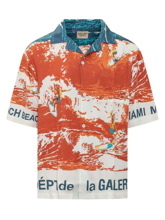 26SS 갤러리 디파트먼트 폴로 티셔츠 TOP029 REDWHITEBLUE RED WHITE BLUE
