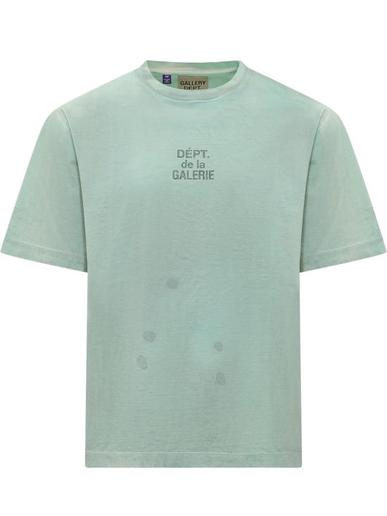26SS 갤러리 디파트먼트 반팔 티셔츠 TOP013 TURQUOISE