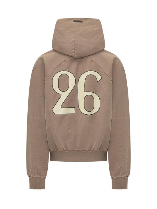 26SS 피어오브갓 후드 티셔츠 FG9M129936BHF 288 DUNE PEARL - FEAR OF GOD