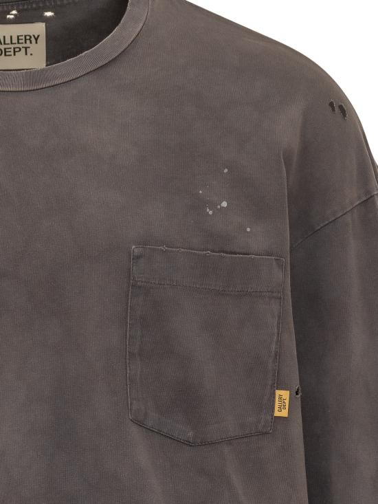 26SS 갤러리 디파트먼트 긴팔 티셔츠 TOP018 DIRTYBLACK DIRTY BLACK - GALLERY DEPT
