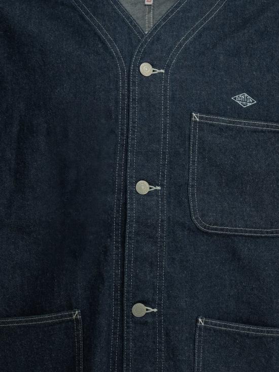 26SS 단톤 데님 자켓 DTA0671KDMINDIGO - DANTON