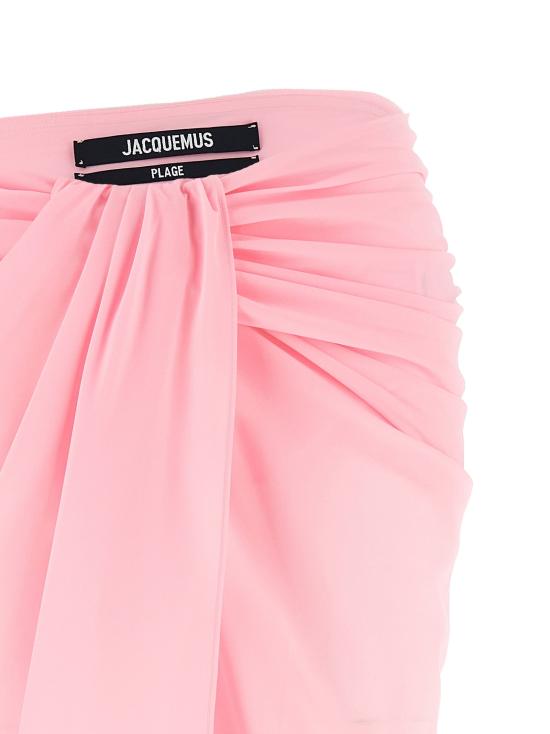 26SS 자크뮈스 미디 스커트 25ESKW00084BW00565410 - JACQUEMUS