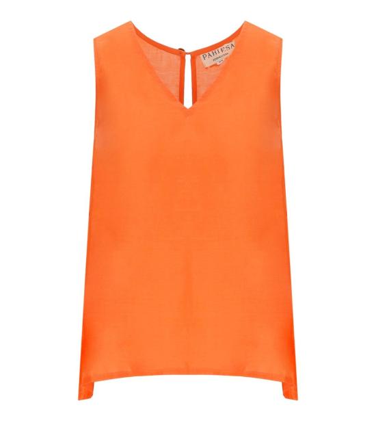 26SS 파이에사 포르멘테라 민소매 티셔츠 TP2017VS 0145 S M Orange