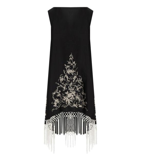 26SS 파이에사 포르멘테라 튜닉 KI2620 0032 S M Black - PAHIESA FORMENTERA