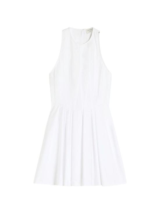 26SS 스포트막스 미디 원피스 2612221102600 303001 Bianco