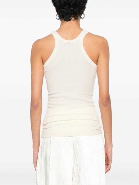 26SS 스포트막스 민소매 티셔츠 2612941042600 248001 Bianco - SPORTMAX