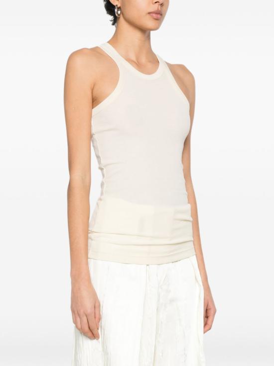 26SS 스포트막스 민소매 티셔츠 2612941042600 248001 Bianco - SPORTMAX