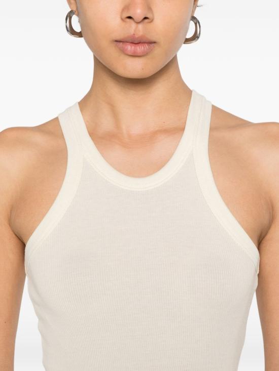 26SS 스포트막스 민소매 티셔츠 2612941042600 248001 Bianco - SPORTMAX