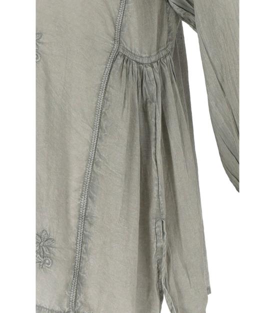 26SS 파이에사 포르멘테라 블라우스 CA1174 0049 S M Grey - PAHIESA FORMENTERA