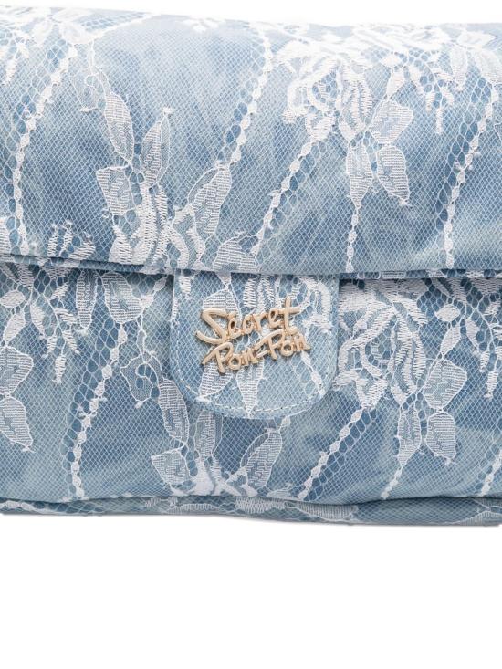 26SS 시크릿 폰 폰 숄더백 CHARLOTTELLACE DENIM Blue - SECRET PON PON