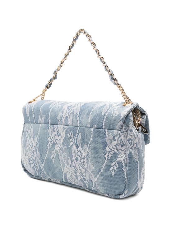 26SS 시크릿 폰 폰 숄더백 CHARLOTTELLACE DENIM Blue - SECRET PON PON