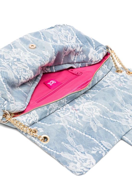 26SS 시크릿 폰 폰 숄더백 CHARLOTTELLACE DENIM Blue - SECRET PON PON