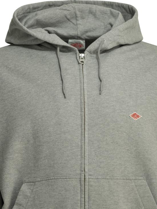 26SS 단톤 후드 티셔츠 DTC0407CINTOPGREY - DANTON