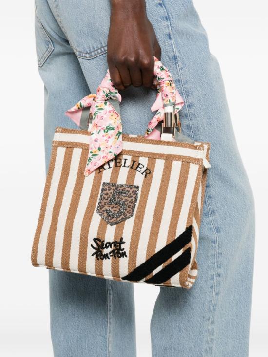 26SS 시크릿 폰 폰 토트백 SAINTTROPEZBAGS BC Beige - SECRET PON PON
