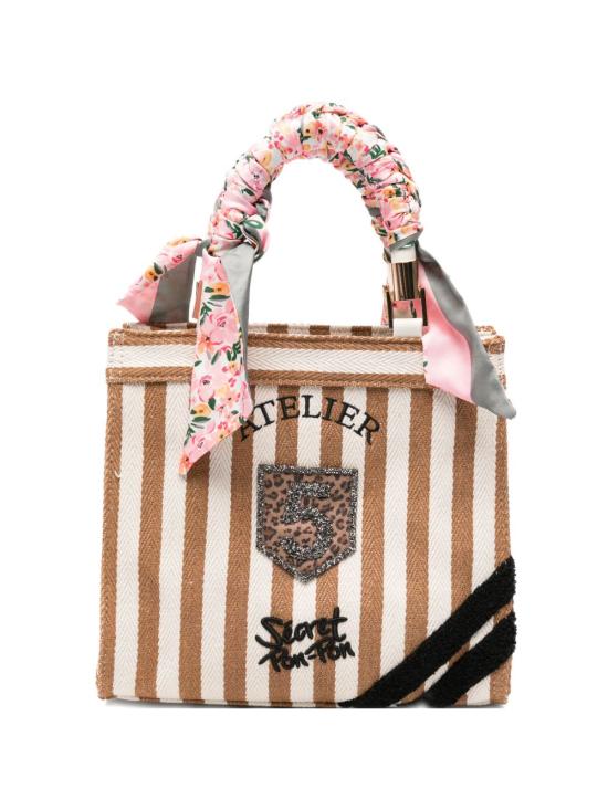 26SS 시크릿 폰 폰 토트백 SAINTTROPEZBAGS BC Beige