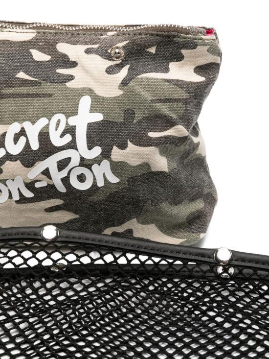 26SS 시크릿 폰 폰 클러치/파우치 CITYPOUCH CAMOU Green - SECRET PON PON